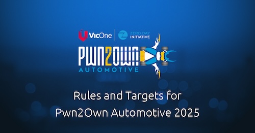 Rev Up for Pwn2Own Automotive 2025: Here Are the Contest Rules and Targets